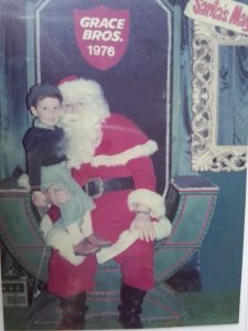 Little David and Santa