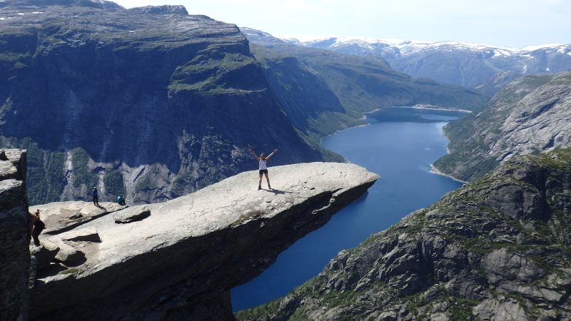 2019 when I hiked for nearly 12 hours in Norway to get to Trolltunga 