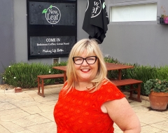 Debbie Reynolds, resident of Altona, CEO non-for-profit café New Leaf, workplace trainer, animal lover, partner